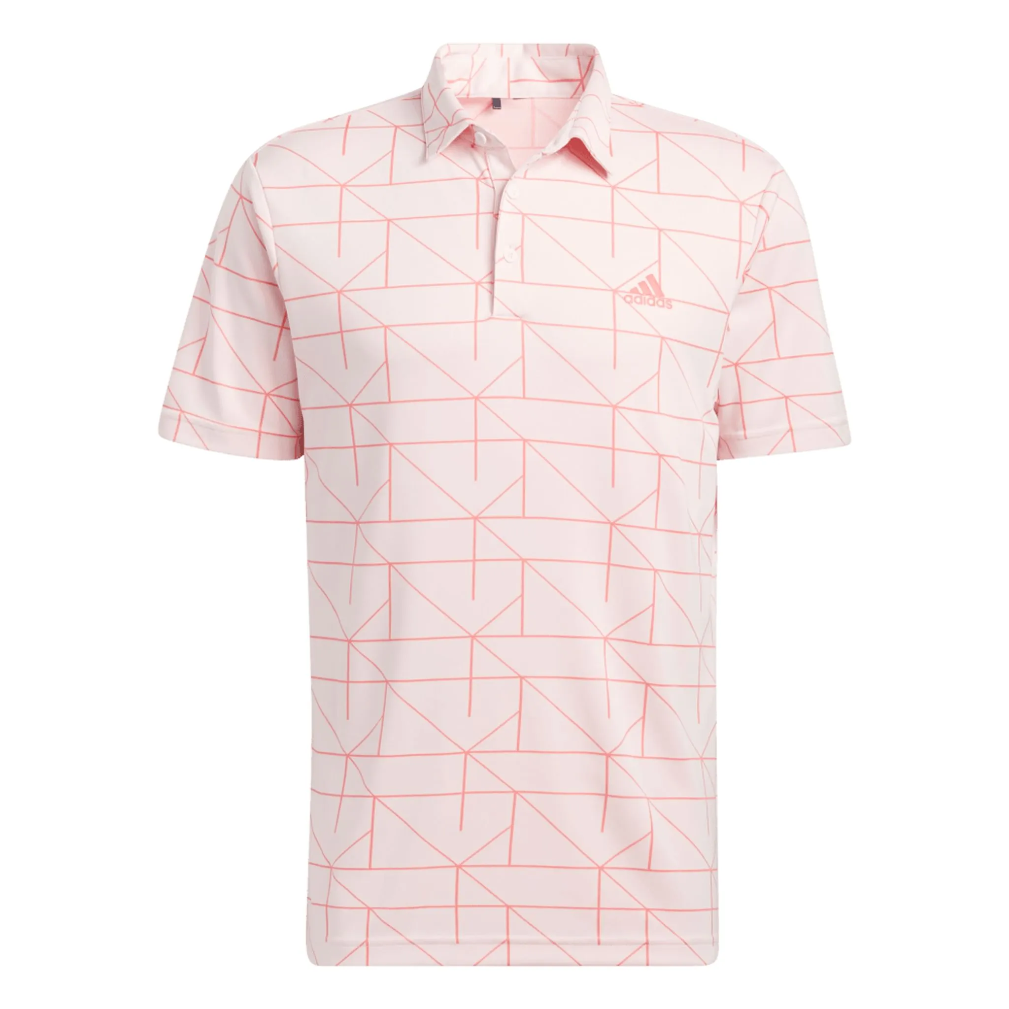 Adidas Jacquard Golfpolo