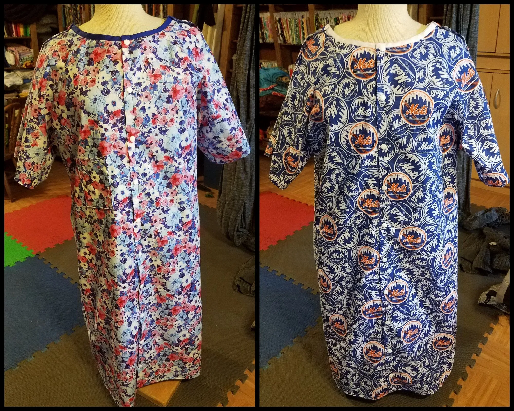 Adult Hospital Gown, Custom-Made