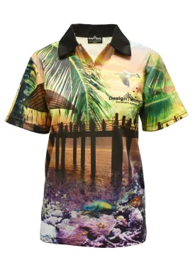 Adult Short Sleeve Fishing Shirt - Design Works Plus Size