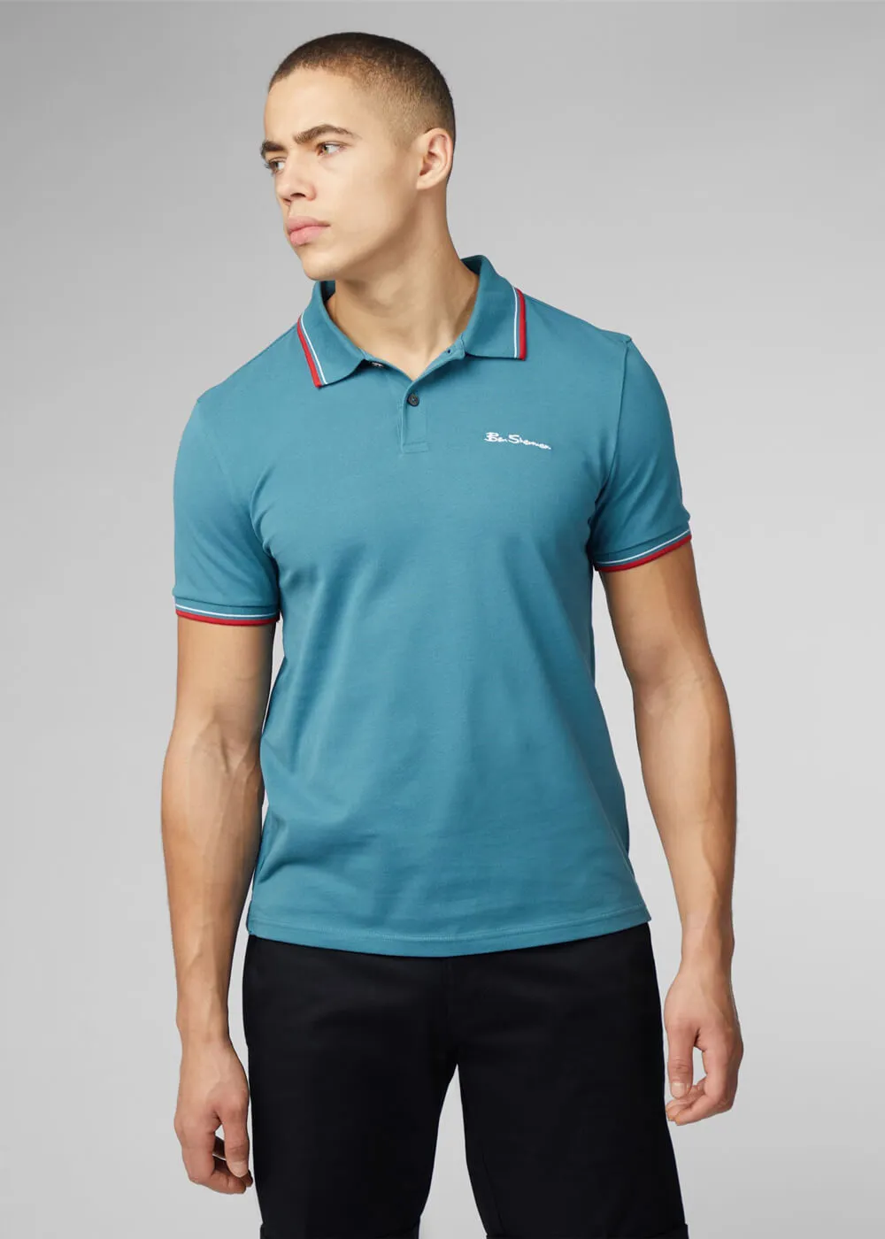 Ben Sherman Signature 60's Polo Teal