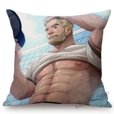 Bonky Gay Art Home Decorative Pillow Case