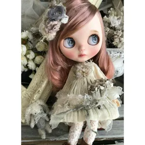 Cartoon Doll  - Full Round Diamond - 30x40CM