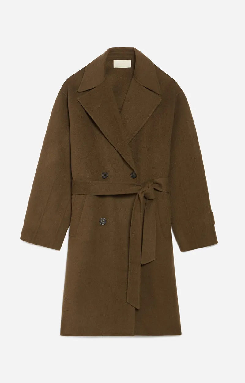 Cecil Coat in Militaire