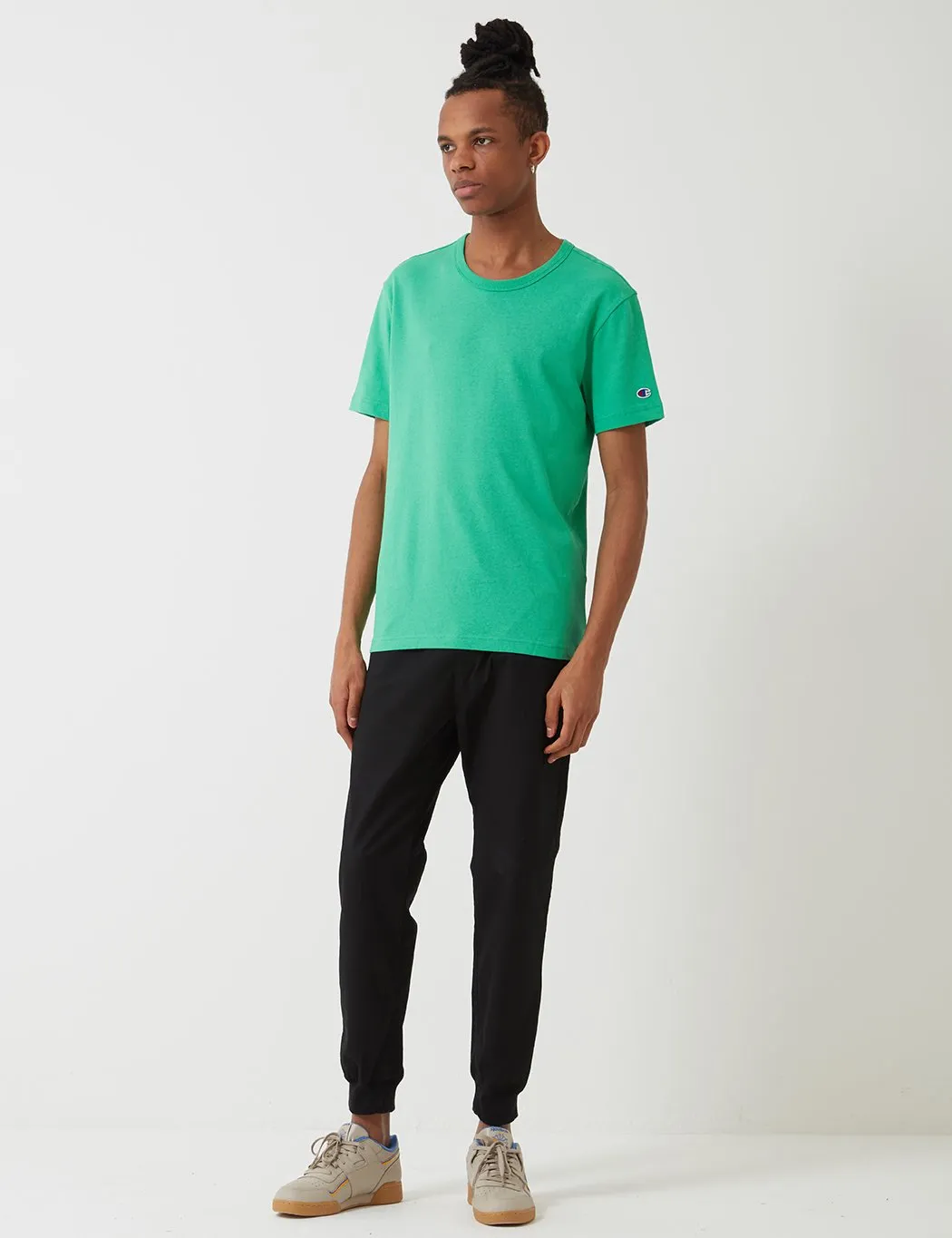 Champion Reverse Weave T-Shirt - Green