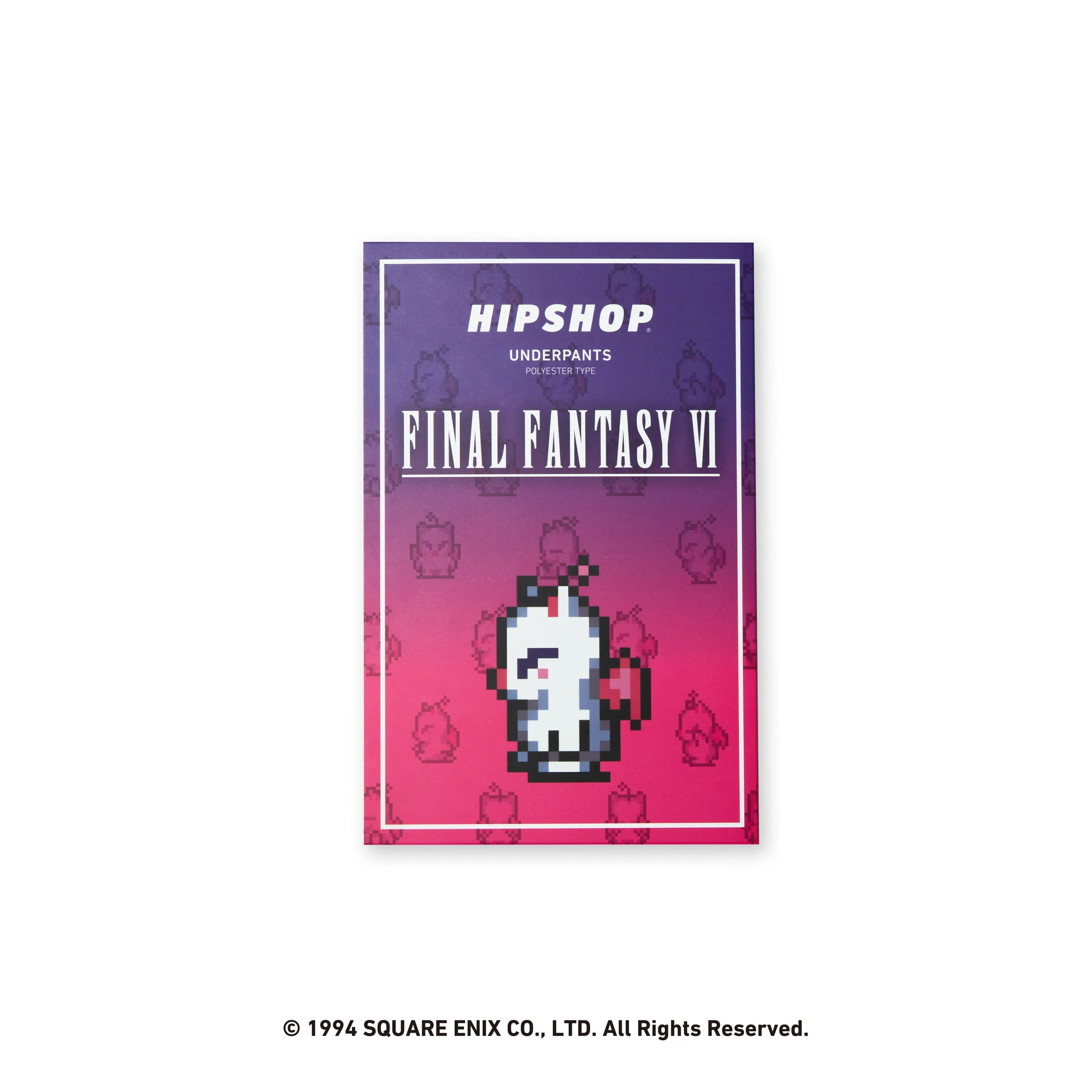 ＜FINAL FANTASY Ⅵ＞MOG/モグ ファイナルファンタジーⅥ アンダーパンツ メンズ ポリエステルタイプ ボクサーパンツ（アーカイブ商品）