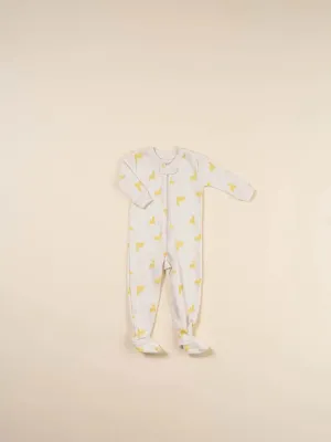 Footed Pajama - Pima Cotton - Llamas Birch