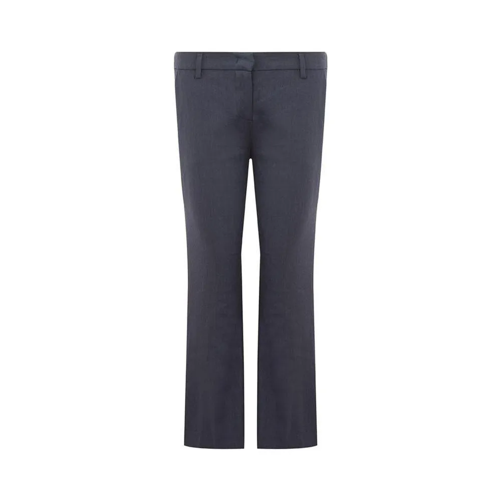 Lardini Chic Blue Linen Trousers