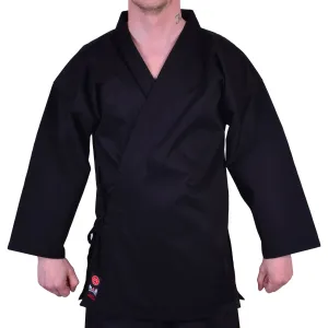 MAR-019B | Traditional Black Karate Jacket