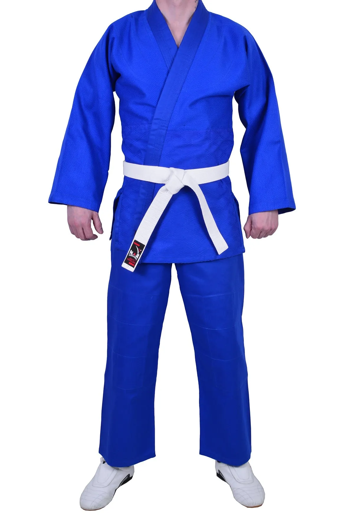 MAR-024A | Lightweight Blue Judo/Jiu-Jitsu Uniform for Beginner Students   FREE BELT