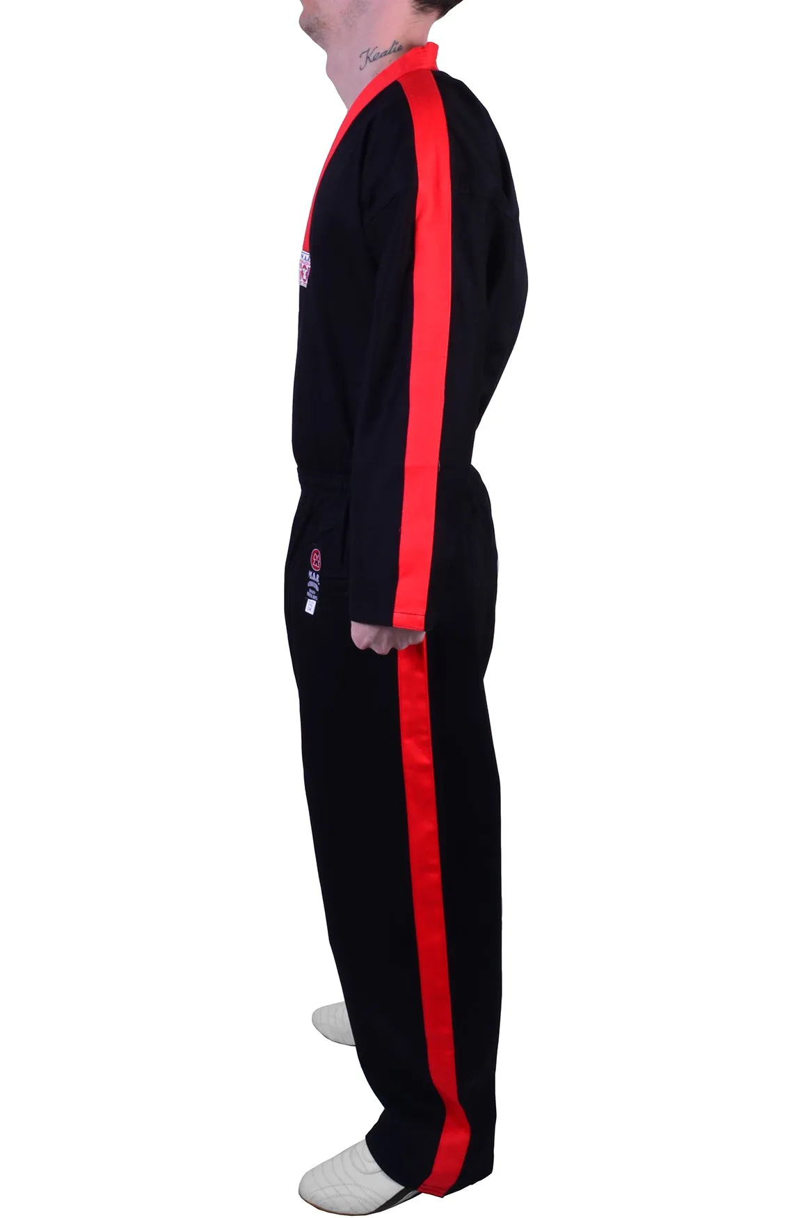 MAR-051 | Black Freestyle Uniform w/ Red Outline