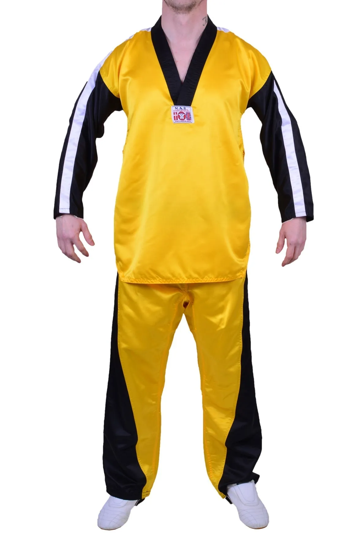 MAR-055 |  Yellow & Black Freestyle Uniform