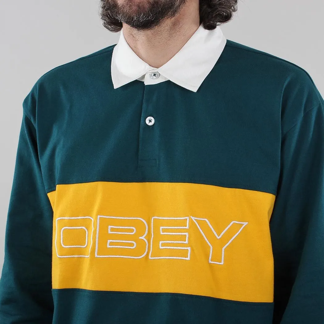 OBEY Ignite Classic Long Sleeve Polo Shirt