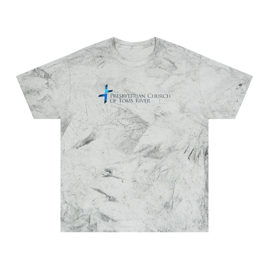 PCTR Cross Logo Unisex Color Blast T-Shirt