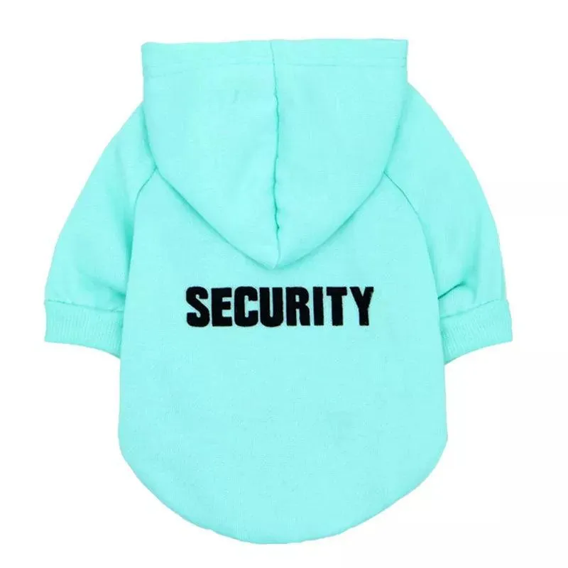 Security Pet Hoodies