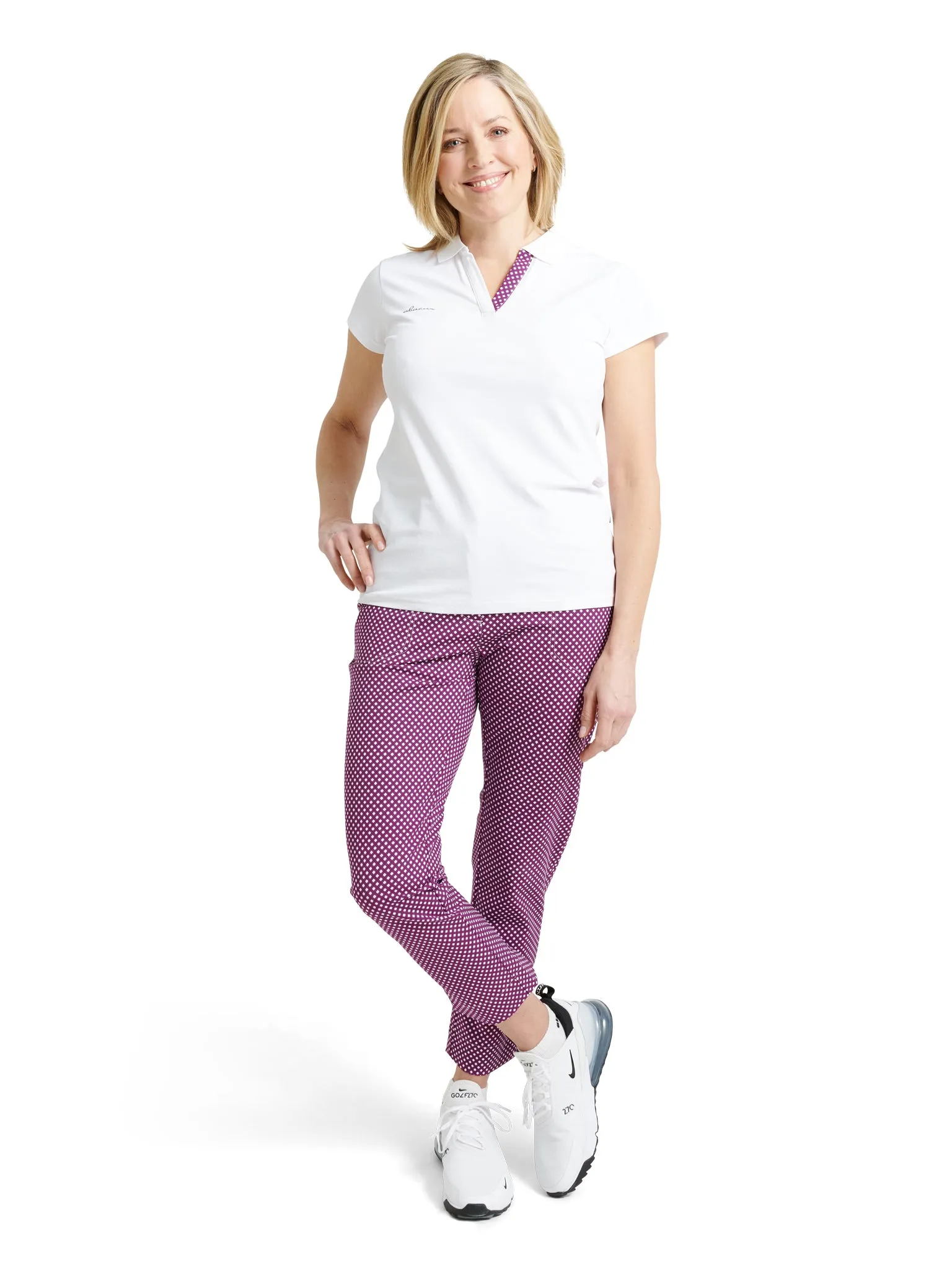 Women Merion Cupsleeve Polo